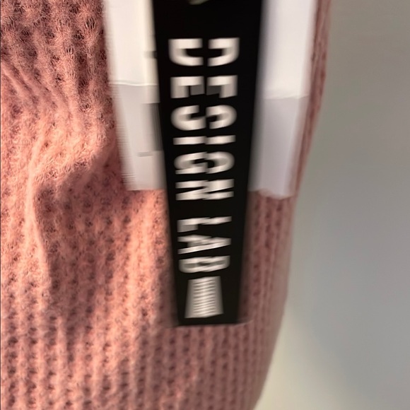 Design Lab Pink Cowl Neck Sweater - Picture 3 of 8